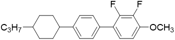 4’-(反式-4-丙基環己基）-2,3-二氟-4-甲氧基聯苯