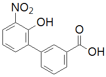 2'-羥基-3'-硝基-聯苯-3-羧酸